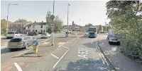  ?? Google Street View ?? The crash took place at the Broken Cross roundabout in Macclesfie­ld