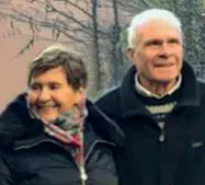  ??  ?? Cerimonia
unica Bortolo Consolini e la moglie Letizia Fasoli: i funerali si terranno sabato alle 11 a Bardolino