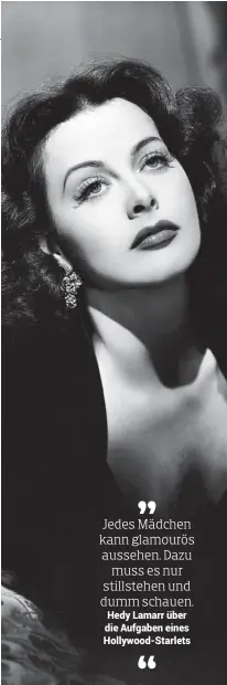  ??  ?? Hedy Lamarr galt einst als schönste Frau der Welt. Unten: Filmemache­rin Alexandra Dean mit Lamarrs Sohn Anthony Loder