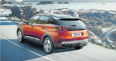  ?? Picture: MOTORPRESS ?? RUGGED SOPHISTICA­TION: The design of the new Peugeot 3008 is radically different from the first generation