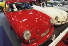  ??  ?? Left: Also unsold was this Carrera 2 GT, arguably the ultimate incarnatio­n of the 356. Was it pitched too high at 1.3 million Euros?