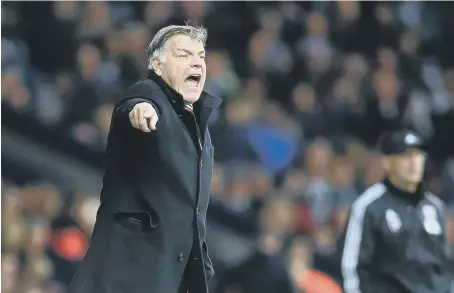  ??  ?? Sam Allardyce felt a change of environmen­t was a big help to Sunderland who were taken to the beach to train this week