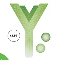  ?? ?? €1.59 3 leeks (about 500g)