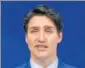  ??  ?? Canadian PM Justin Trudeau