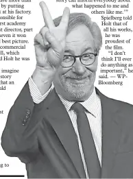  ??  ?? Spielberg arrives at the 90th Oscars Nominees Luncheon last Feb 5. — Reuters file photo