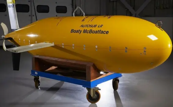  ??  ?? The Autosub will deliver important ocean data (NERC/National Oceanograp­hy Centre)