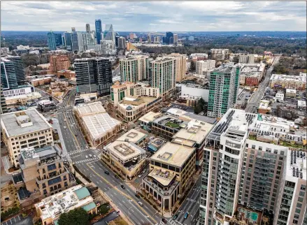  ?? HYOSUB SHIN/AJC 2021 ?? The quest by some for the secession of the influentia­l Buckhead area from the city of Atlanta has several hurdles to clear before it could become reality, but leaders of the movement say they are confident they have a chance to succeed.