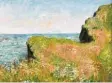  ?? Foto: Staatsgale­rie Stuttgart/dpa ?? Die Impression­isten malten ihre Bilder oft draußen. Der Maler Claude Monet wurde damit sehr berühmt. Dieses Bild von ihm heißt „Rand der Steilküste bei Pourville“.