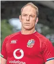  ??  ?? Captain Alun Wyn Jones.