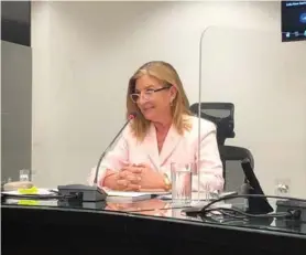  ?? ARCHIVO ?? La fiscal Emilia Navas defendió ante los magistrado­s su forma de actuar.