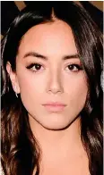  ??  ?? Struggle: Chloe Bennet