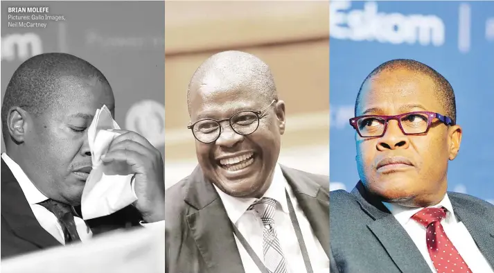  ?? Pictures: Gallo Images, Neil McCartney ?? BRIAN MOLEFE