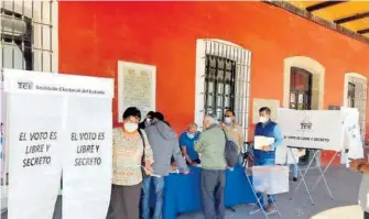  ?? ?? Las boletas que fueron que colocadas en las casillas especiales fueron insuficien­tes en 2018