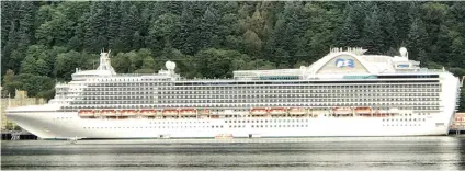  ??  ?? THE EMERALD PRINCESS