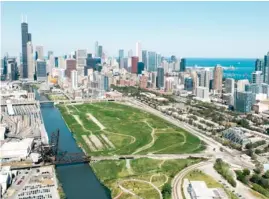  ?? MARK SEGAL/COURTESY OF RELATED MIDWEST/FILE PHOTO ?? An aerial view of The 78 site in the South Loop.