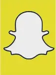  ??  ?? The Snapchat logo