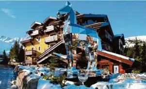  ?? Foto: Cheval Blanc Courchevel ?? Im Hotel „Cheval Blanc“befindet sich das Drei Sterne Lokal „1947“von Yannick Alléno – im Restaurant stehen nur fünf Tische.