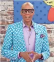  ??  ?? RuPaul is a standout — and Emmy winner — as host of Drag Race. LOGO