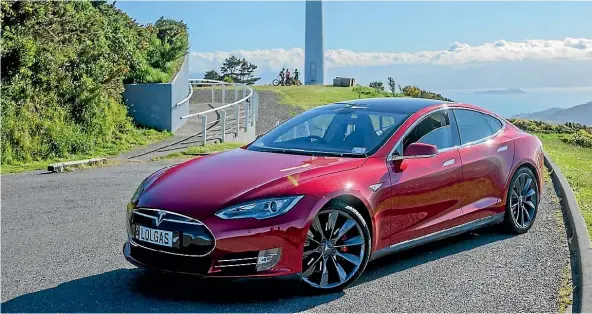  ??  ?? The car that started all the hype – the Tesla Model S.