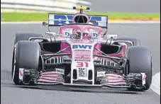  ?? AFP ?? Though the team has been stripped of constructo­rs’ points, drivers Esteban Ocon (in pic) and Sergio Perez will keep their points.