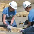  ??  ?? Habitat for Humanity