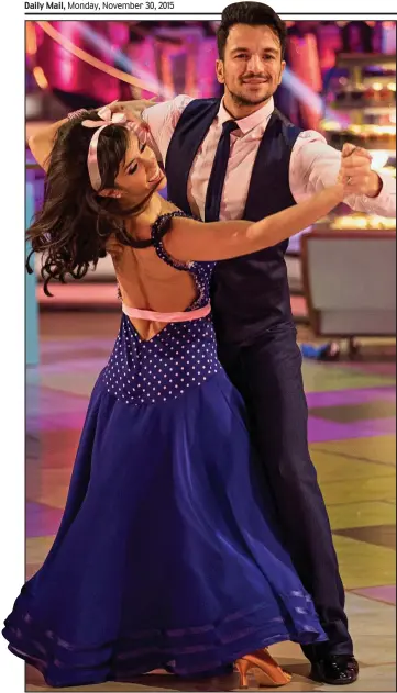  ??  ?? Our last dance: Peter Andre and partner Janette have been booted off Strictly