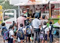  ??  ?? A Bairaha food stall at Siththam 2019 art exhibition held at Royal MAS Arena