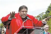  ?? JOSE LUIS MAGANA/AP 2019 ?? The Rev. William J. Barber said “invitation­s to ... encourage people to return to their routines is an invitation to death.”