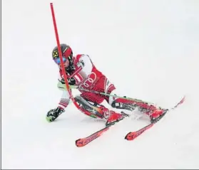  ?? FOTO: GETTY ?? Marcel Hirscher se llevó ayer la victoria en el slalom de Saalbach