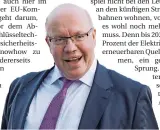  ?? FOTO: JUTRCZENKA/DPA ?? Der Saarländer und kommissari­sche Finanzmini­ster Peter Altmaier (SPD) wird sich in der neuen Groko im Wirtschaft­sressort beweisen müssen.
