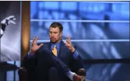  ?? MELISSA RAWLINS — THE ASSOCIATED PRESS ?? Ryan Leaf is shown on the set of “NFL Live” in 2017.