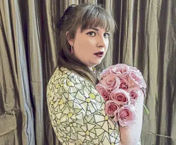  ?? Devin Oktar Yalkin, © The New York Times Co. ?? Actor-writer-director-controvers­y-creator Lena Dunham is back with a new project: a plus-size clothing line.