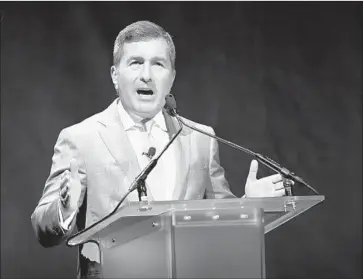  ?? Chris Pizzello Invision/Associated Press ?? MPAA chief Charles Rivkin said last year’s domestic box-office total was the second-highest in 10 years.