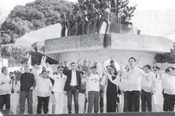  ??  ?? Our celebratio­n of the EDSA People Power Revolution Anniversar­y in 2018. This celebratio­n was joined by former president Fidel Ramos, Dr. Rene Escalante, Gen. Glenn Paje, and our late chairman Danilo Lim, among others.