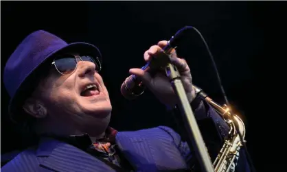  ?? Photograph: Vincent West/Reuters ?? Singer-songwriter Van Morrison is challengin­g the Northern Ireland government in court over recent Covid restrictio­ns on live music.