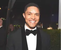  ?? — AFP file photo ?? Comedy Central host Noah attends the recent 70th Emmy Awards Governors Ball in Los Angeles, California.