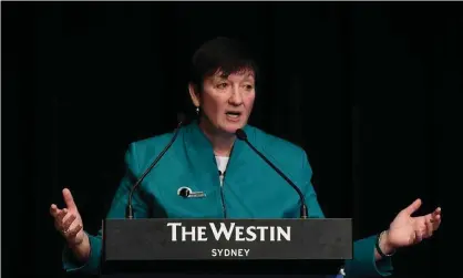  ?? Photograph: Dean Lewins/AAP ?? Jennifer Westacott, the chief executive of the Business Council of Australia, says she wants to “restore the status of our neglected [vocational education and training] system”.