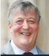  ??  ?? Stephen Fry