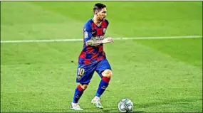  ??  ?? Lionel Messi was donderdaga­vond na de 2-1 nederlaag tegen Osasuna heel kritisch over zijn medespeler­s. (Foto: AD)