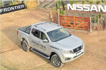  ??  ?? Made in Argentina. La Nissan Frontier se comenzará a fabricar en el país a partir de 2018.