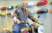  ?? ABHIJIT BHATLEKAR/MINT ?? n Royal Enfield president Rudratej Singh