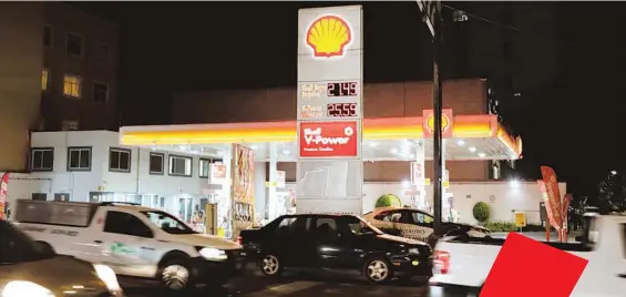  ?? ?? Gasolinerí­a Shell
en la CdMx donde se reportan los precios más altos, junto con Jalisco