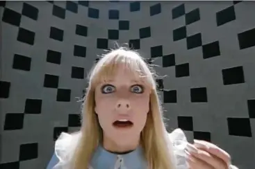  ?? YouTube ?? Louise Foley-Cohen starred in the music video for Tom Petty’s “Don’t Come Around Here No More.”