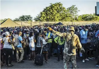  ??  ?? Millions of Zimbabwean­s are forced into migration in search of better opportunit­ies.