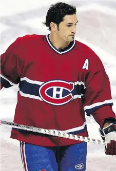  ?? JOHN MAHONEY/FILE ?? Defenceman Sheldon Souray played 14 seasons in the NHL, including six with the Montreal Canadiens.