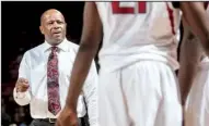  ?? NWA Democrat- Gazette/ ANTHONY REYES ?? Arkansas Coach Mike Anderson has led the Razorbacks to six SEC road victories this year, but he has never won at Florida since he took over the program in 2011.