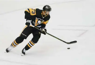  ?? Associated Press ?? Pierre-Olivier Joseph, above, and Drew O’Connor are headed to Wilkes-Barre/Scranton to get more playing time. “We don’t want them on the sidelines too long,” coach Mike Sullivan said.