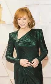  ?? MIKE COPPOLA/GETTY 2022 ?? Singer Reba Mcentire will serve as the mega mentor on the upcoming season of“the Voice.”