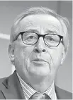  ??  ?? Jean-Claude Juncker