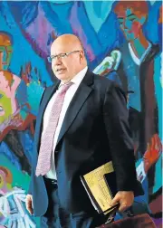  ?? /Reuters ?? Win-win still possible: Economy Minister Peter Altmaier says Germany remains open to talks among friends.